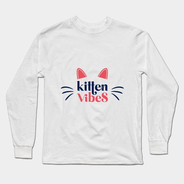 Cat Lover Long Sleeve T-Shirt by elfia